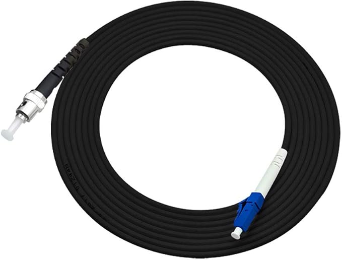 Jeirdus 3M LC to ST Outdoor Armored Simplex 9/125 SM Fiber Optic Cable Jumper - Image 3