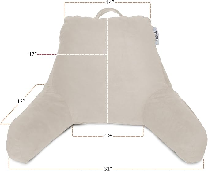Nestl Reading Pillow with Shredded Memory Foam, Designed - Image 6