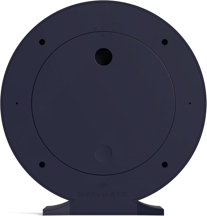 NEWGATE® Q Mantel Clock | Modern Classic Round Mantel Clock | Navy Blue | - Image 3