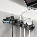 5-in-1 Magnetic Cord Organizer JOYROOM Cable Clips Under Desk Adhesive Cord by JOYROOM