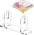 Roowest 2 Pcs Acrylic Fan Display Stand Folding Clear Fan Holder Easel Japanese by Roowest