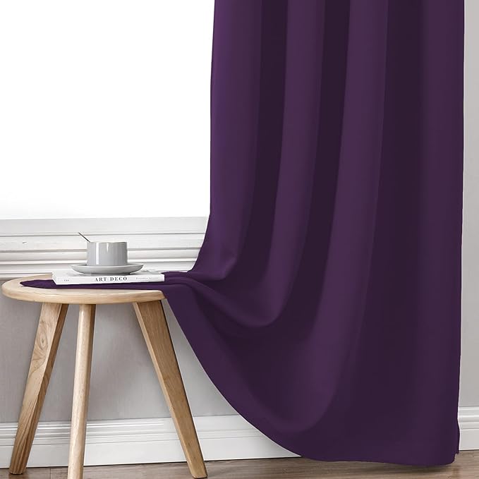 ChrisDowa 100% Blackout Curtains 80 inch Long - Image 6