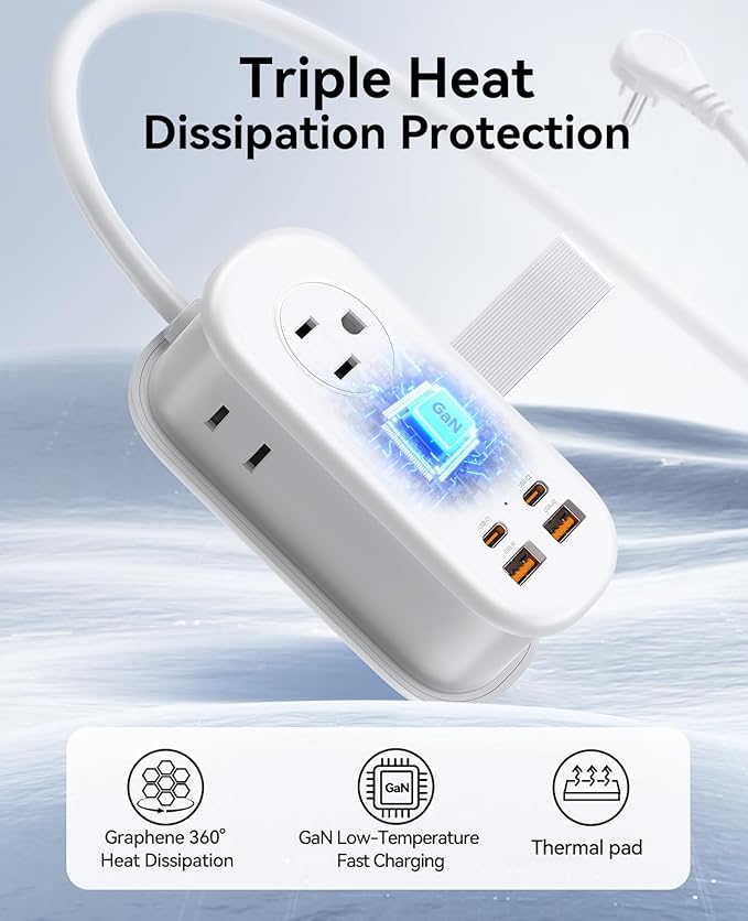 ORICO 65W GaN Travel Power Strip - Image 6