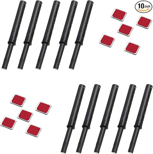 10 Pcs Magnetic Push Latches for Cabinet Push to Open Door Latch Soft Quiet by bjsdkff