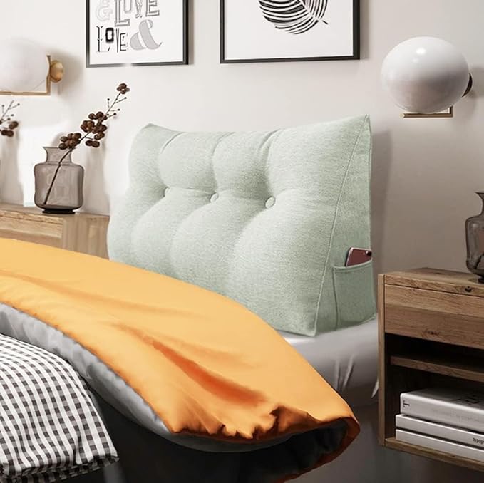 homecozy Wedge Headboard Pillow Dorm Room Reading Pillow Back Support - Image 4