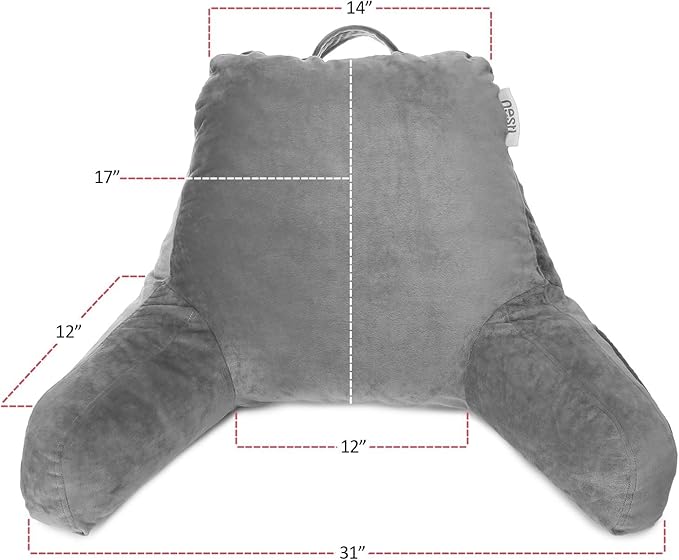 Nestl Reading Pillow with Shredded Memory Foam, Designed - Image 10