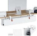Zilink Large Cable Management Under Desk 40" No Drill Desk Cable Management by Zilink