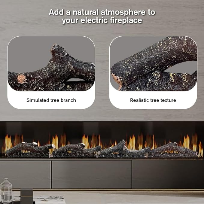 Electric Fireplace Wall Fireplace Recessed Electric Fireplace Fake Fireplace - Image 4
