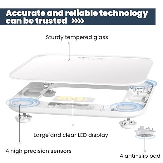 UNIWEIGH Digital Bathroom Scale - Image 3
