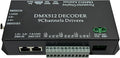 CANRIA 9 Channel DMX512 Decoder LED Controller, DC 5V-24V 5A/CH, RGB RGBW LED by CANRIA