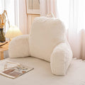 Holawakaka Standard Faux Fur Bed Rest Pillow by Holawakaka