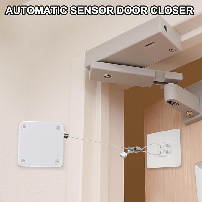 MECCANIXITY Punch-Free 500g Automatic Sliding Screen Door Closer - Image 5