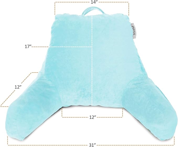 Nestl Reading Pillow with Shredded Memory Foam, Designed - Image 6