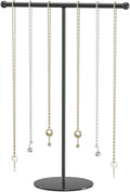 Justsoso Metal T-Bar Necklace Holder Stand, Necklace Hanging Display Stand by FocusOnJewelryDisplay