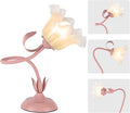 Cute Flower Desk Lamp, 3 Color Temperature Table Lamps by Fuzzbopn