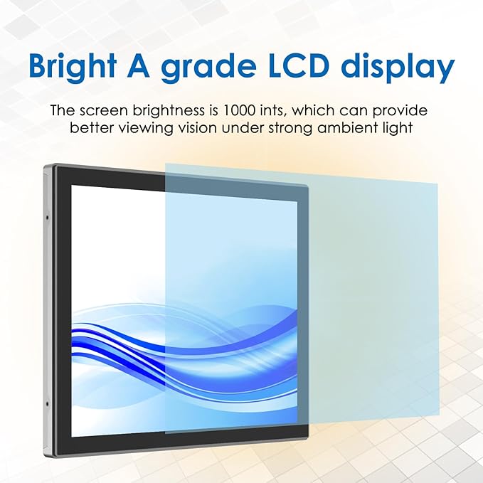 GreenTouch Outdoor High Brightness 1000 Nits 17 Inch Open Frame Interactive - Image 4