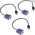EVanlak USB-VGA Dummy Plug Headless Ghost Functionally Stable Dummy Plug by EVanlak