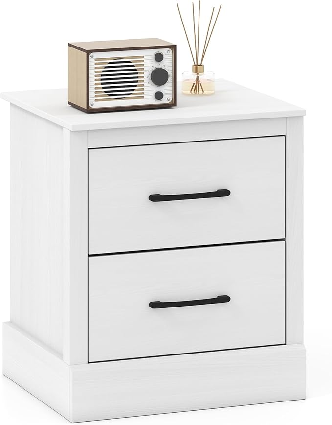 Giantex Modern Nightstand, Wood Bedside Table by Giantex