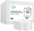 Disposable Bedside Commode Liners and Pads by TidyCare