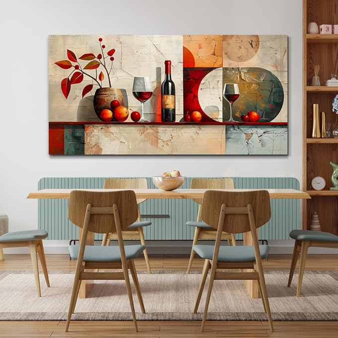 ERQINHUA Large Canvas Wall Art For Kitchen Wall Decor For Living Room - Image 5