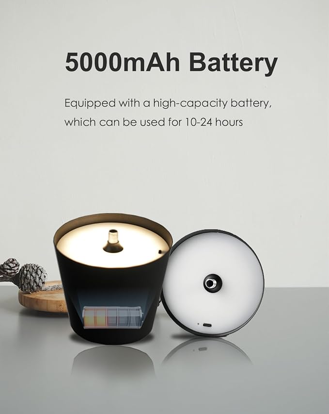 Cordless Table Lamp, Rechargeable Table Lamp - Image 7