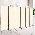 6 Panel Folding Privacy Screens, 6 FT Tall Wall Divider by CHOSENM