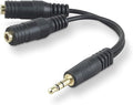 Belkin 3.5mm Audio Splitter – Dual Headphone and Speaker Jack Adapter by Belkin