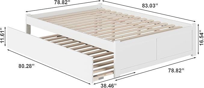 AFI Concord King Size Platform Bed - Image 2