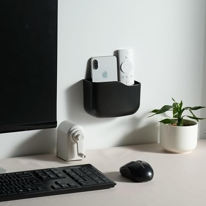 LINFIDITE TV Remote Holder Wall Mount Remote Control Holder - Image 8