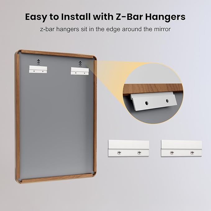 LOAAO 48X30 Inch Bathroom Mirror - Image 6