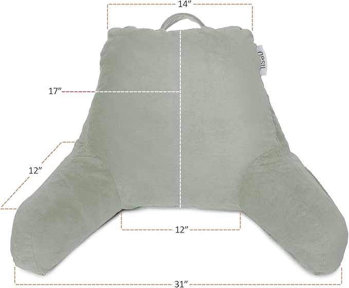 Nestl Reading Pillow with Shredded Memory Foam, Designed - Image 6