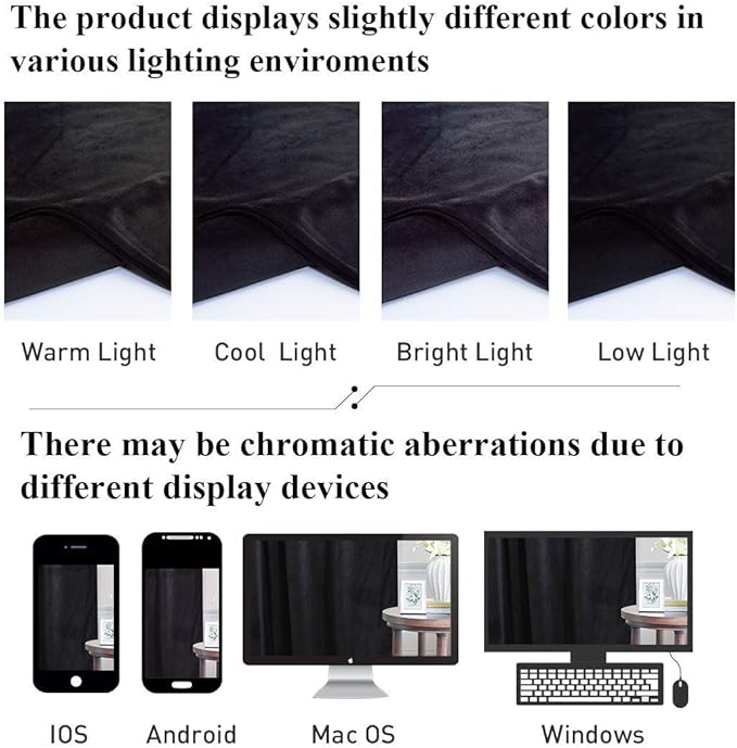 StangH Black Velvet Curtains - Image 9