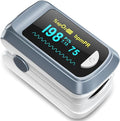 Fingertip Pulse Oximeter Blood Oxygen Saturation Monitor Pulse Ox, Heart Rate by HealthTree