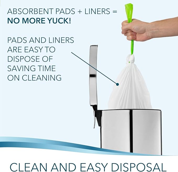 TidyCare Disposable Bedside Commode Liners and Pads - Image 7