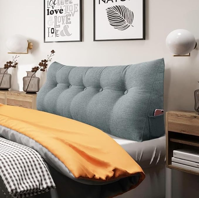 homecozy Wedge Headboard Pillow Dorm Room Reading Pillow Back Support - Image 5
