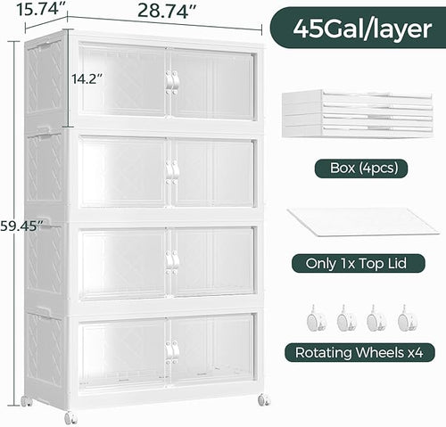 180Gal Stackable Storage Bins - Image 2