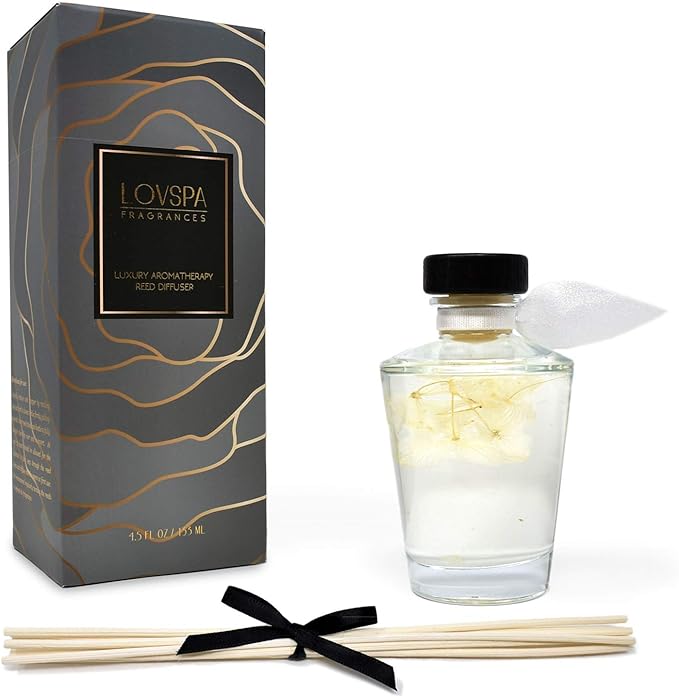 LOVSPA Reed Diffuser Set, Heavenly Southern Magnolia Scented Oil Diffuser - Image 2