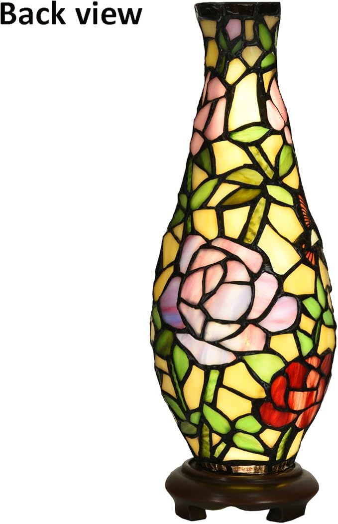 A0010 Tiffany Style Vase Table Lamp LED - Image 5