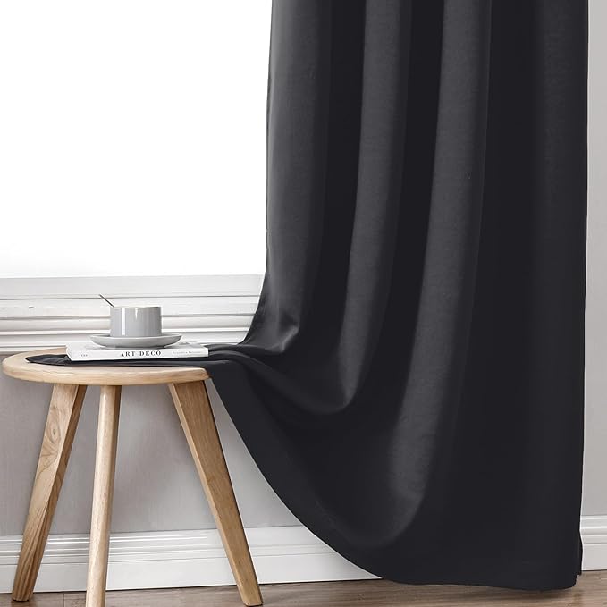 ChrisDowa 100% Blackout Curtains 72 inch Long - Image 7