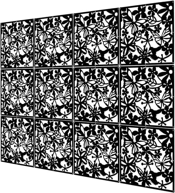 12＋4PCS KEIBIKEIDI Hanging Room Divider Screens Made of Environmentally PVC - Image 8