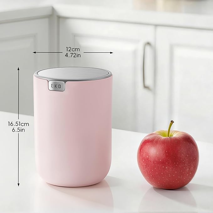 EKO Fandy 0.58 Gal/2.2L Mini Trash Can - Image 2