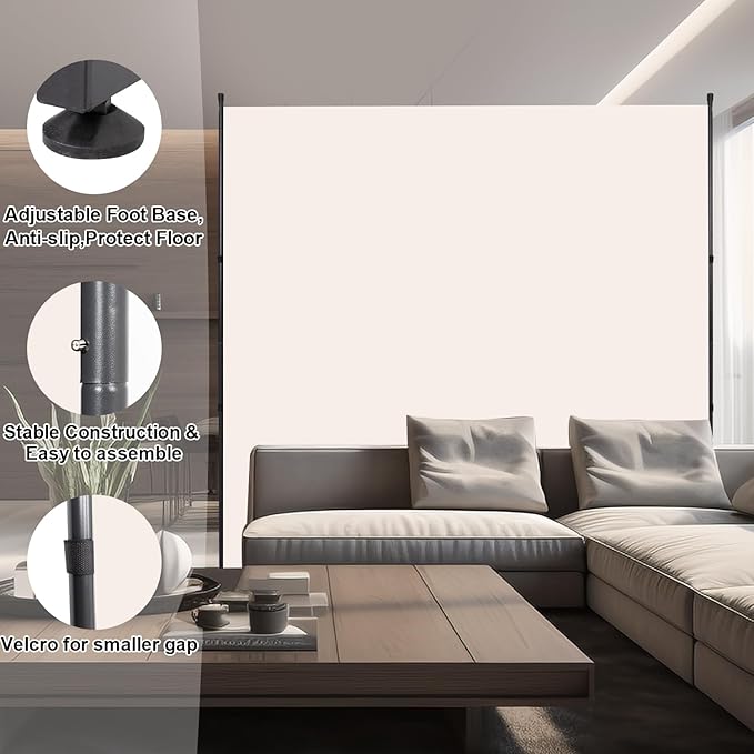 Room Divider Folding Privacy Screens - Image 3