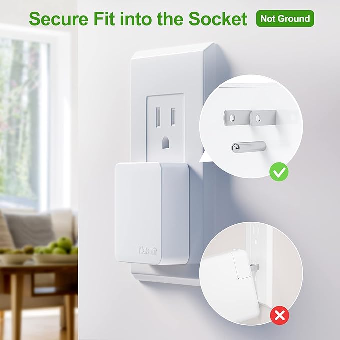 Nekmit Dual Port Ultra Thin Flat USB Wall Charger - Image 3