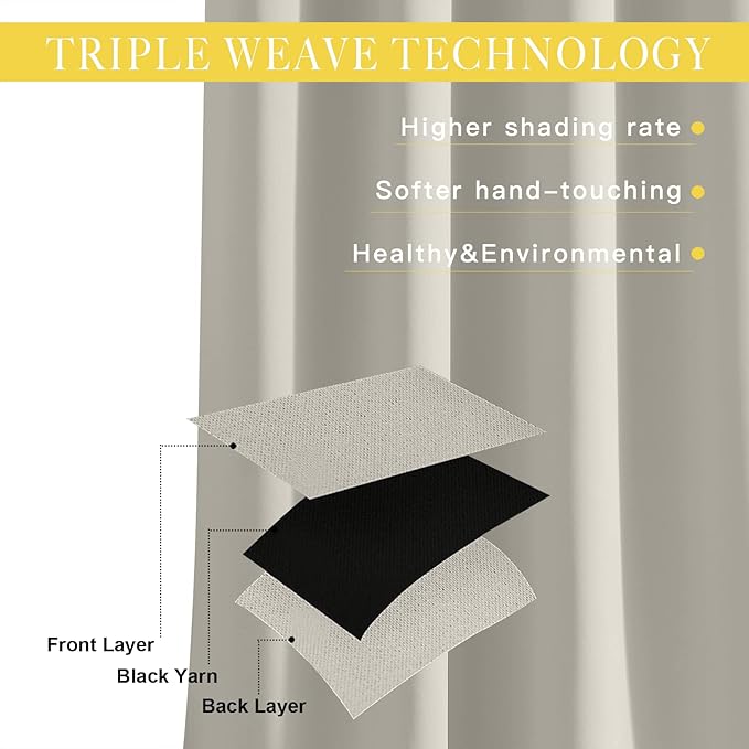 NICETOWN Blackout Curtains & Drapes - Image 2