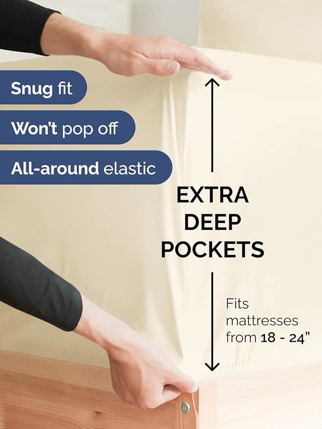 Extra Deep Twin XL Sheet Set - Image 3