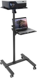 Mount-It! Mobile Projector and Laptop Stand, Rolling Cart by Mount-It