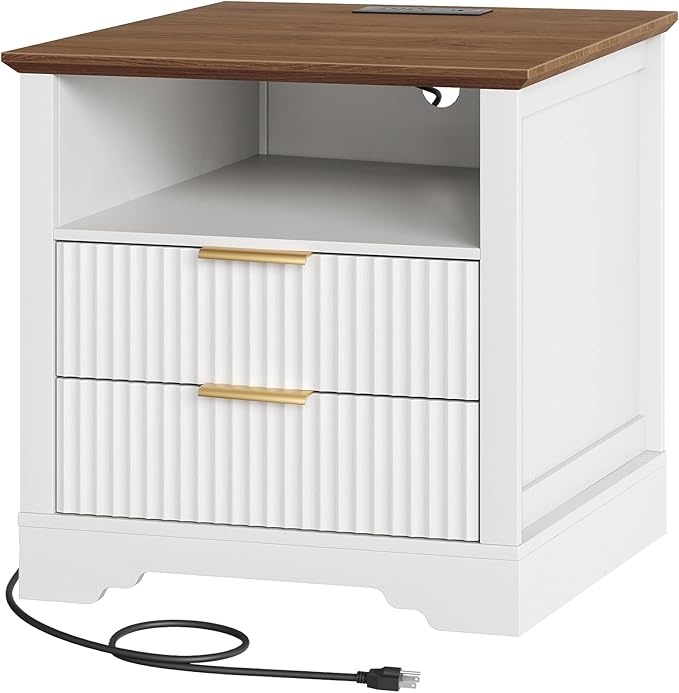 Farmhouse Fluted End Table - Image 8