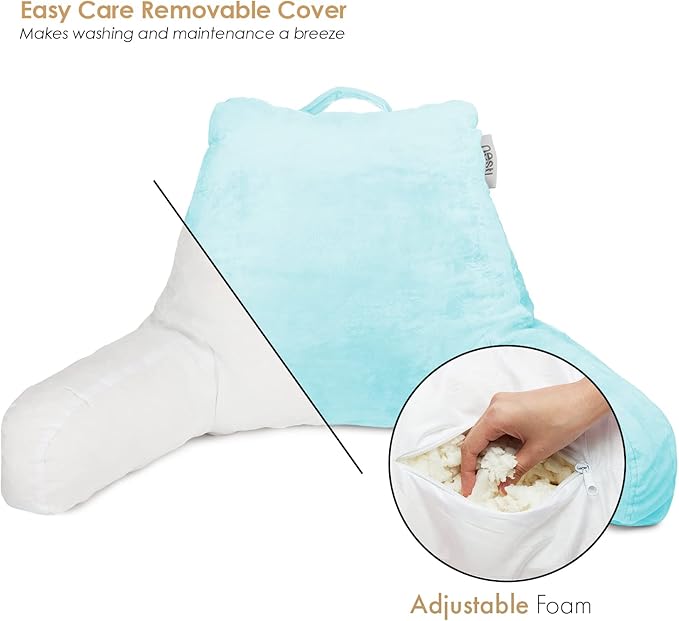 Nestl Reading Pillow with Shredded Memory Foam, Designed - Image 4