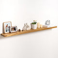 fuqing Floating Shelves for Wall, 55 inch Rustic Solid Elm Wood Floating Shelves by Fuqing