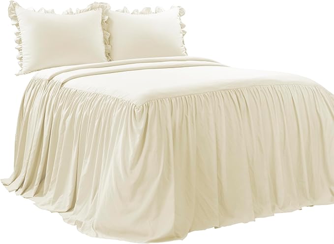 Lush Decor Ruffle Skirt Bedspread Set - Image 8